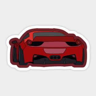 Ferrari 458 Sticker